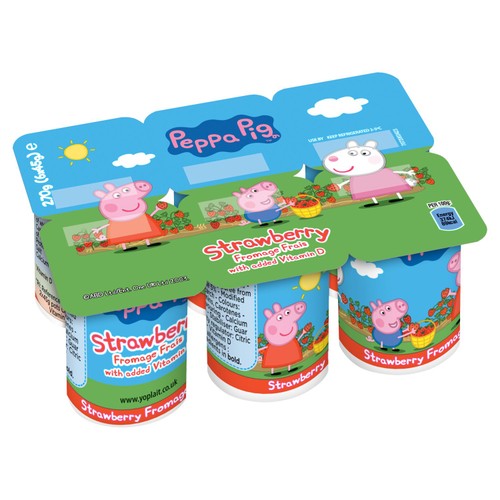 Peppa Pig Kids Strawberry Yoghurt Pots thumbnail 2