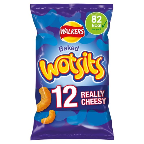 Walkers Wotsits Really Cheesy Multipack Snacks Crisps thumbnail 2