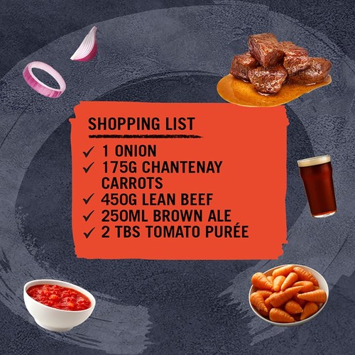 Schwartz Slow Cookers Beef & Ale Stew Recipe Mix thumbnail 3