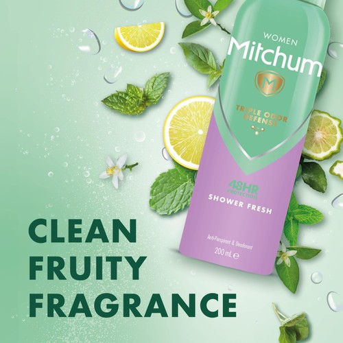 Mitchum Shower Fresh Antiperspirant Deodorant  thumbnail 3