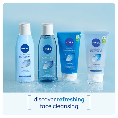 NIVEA Refreshing Exfoliating Face Scrub for Normal & Combination Skin  thumbnail 5