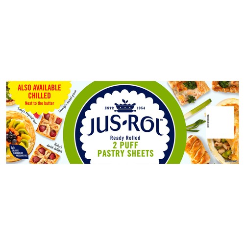 Jus-Rol Frozen Puff Pastry Ready Rolled Sheets