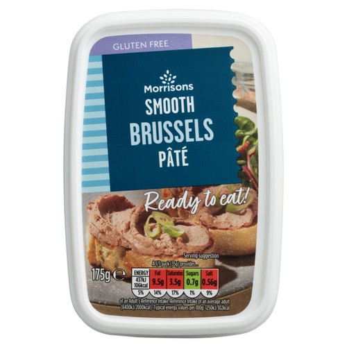 Morrisons Smooth Brussels Pâté Tub