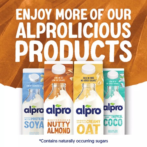 Alpro Almond Chilled Drink 1L thumbnail 5