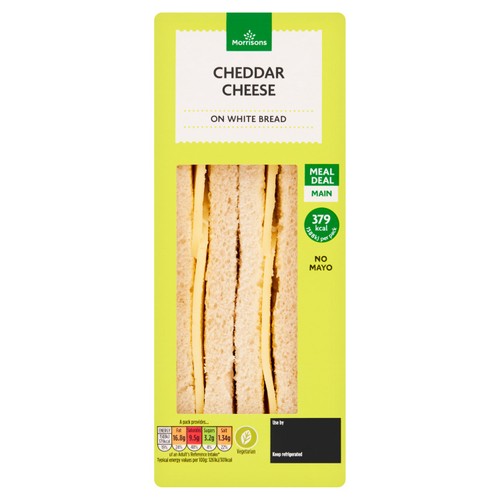 Morrisons Simply Cheddar Sandwich thumbnail 2
