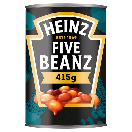 Heinz Mixed Five Baked Beans in a Rich Tomato Sauce 415g