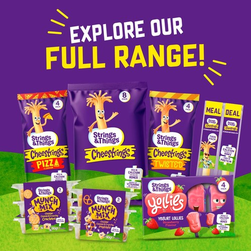 Strings & Things Cheestrings Twisted Cheese Snack thumbnail 4