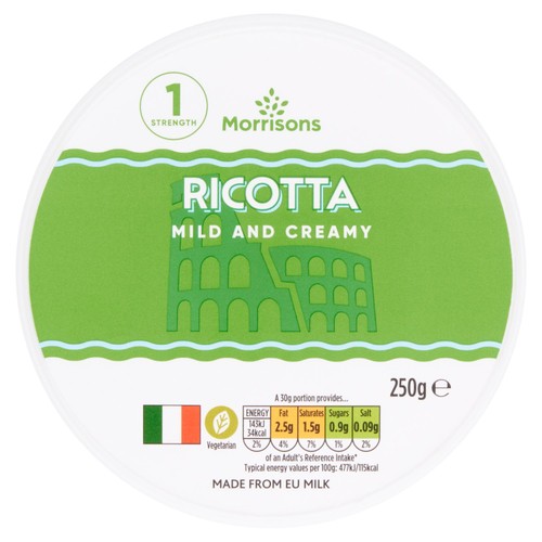 Morrisons Ricotta   250g
