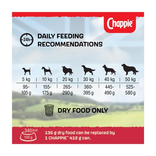 Chappie Complete Beef Adult Dry Dog Food  thumbnail 4