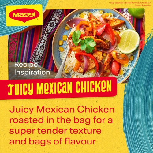 Maggi Sweet 'N' Spicy Mexican Seasoning Mix & Cooking Bag 40g thumbnail 5