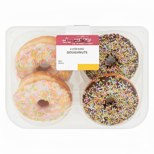 Market Street 4 Pack Doughnuts