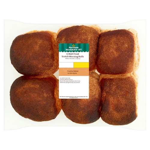 Market Street Well Fired Scotch Morning Rolls