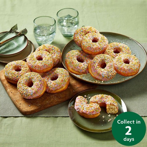 Iced Ring Doughnuts (12 Pack)   FTO