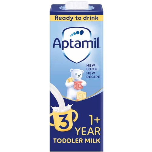 Aptamil 3 Toddler Milk Formula Liquid Ready to Feed 1-3 Years