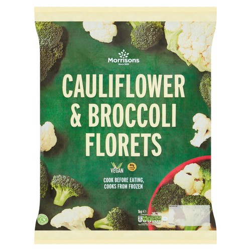 Morrisons Cauliflower & Broccoli Mix 1Kg