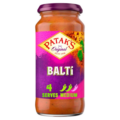 Patak's Balti Indian Curry Cooking Sauce 450g