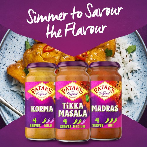 Patak's Tikka Masala Indian Curry Cooking Sauce 450g thumbnail 4