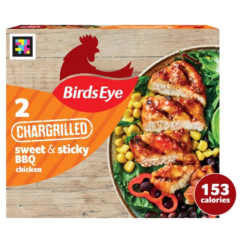 Birds Eye 2 Sweet & Sticky BBQ Chicken Breast Steaks 174g
