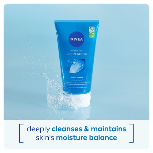 NIVEA Refreshing Face Wash Gel thumbnail 4