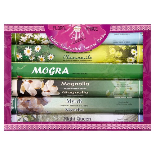 Flute Incense Floral Range     