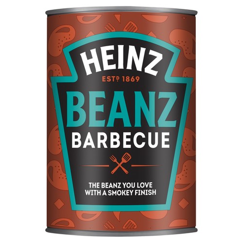 Heinz Baked Beans Barbecue 390g thumbnail 2