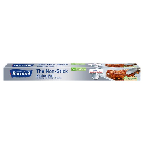 Bacofoil Extra Wide Non-Stick Foil 5m thumbnail 2