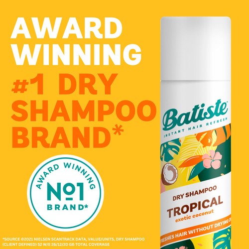 Batiste Coconut & Exotic Tropical Dry Shampoo  thumbnail 2