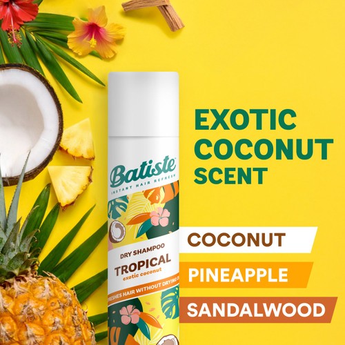 Batiste Coconut & Exotic Tropical Dry Shampoo  thumbnail 6