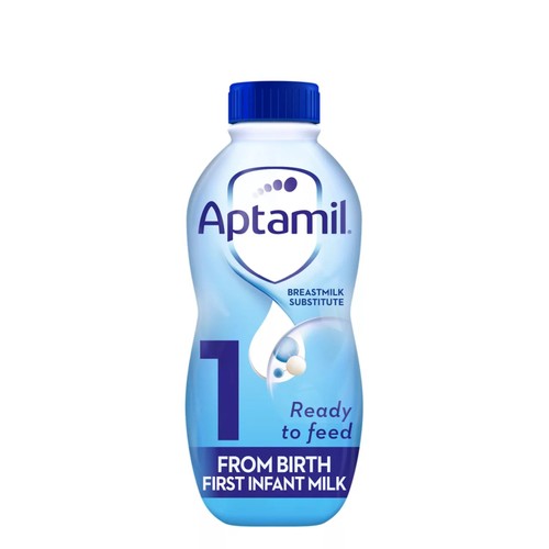 Aptamil 1 First Infant Baby Milk Formula Liquid Ready to Feed from Birth