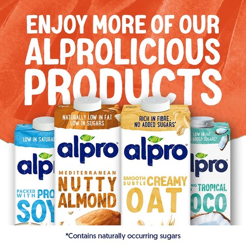 Alpro Almond No Sugars Long Life Drink 1L thumbnail 3