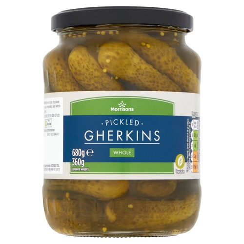 Morrisons Whole Gherkins (680g)
