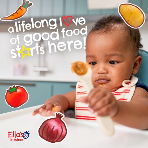 Ella's Kitchen Apples Apples Apples First Tastes Baby Food Pouch 4+ Months