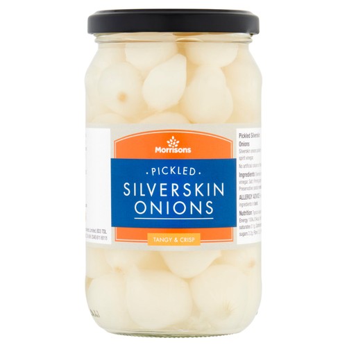 Morrisons Silverskin Onions (440g)