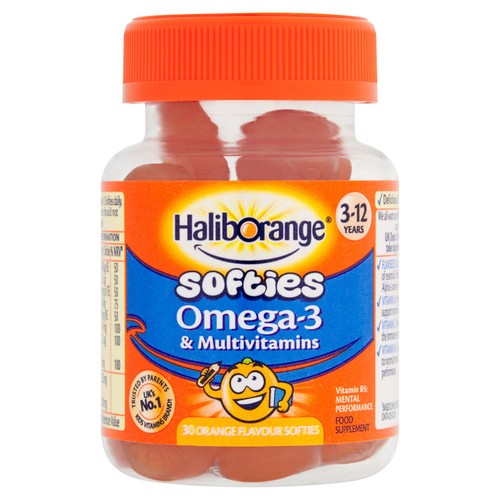 Haliborange Omega 3 Softies 30's Orange