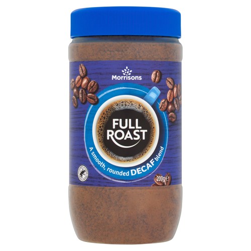 Morrisons Decaff Full Roast Instant Coffee