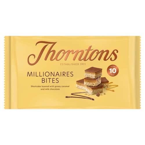 Thorntons Mini Caramel Shortcakes   10 pack