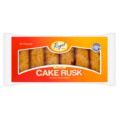 Regal Original Cake Rusks 18 Pack