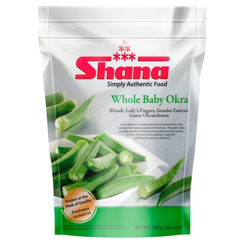 Shana Whole Baby Okra 300g
