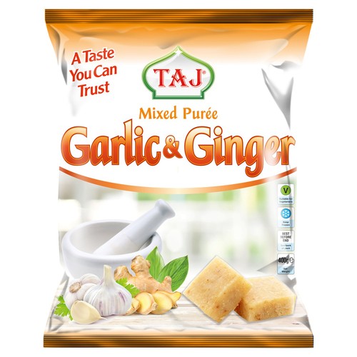 Taj Mixed Puree Garlic & Ginger 400g