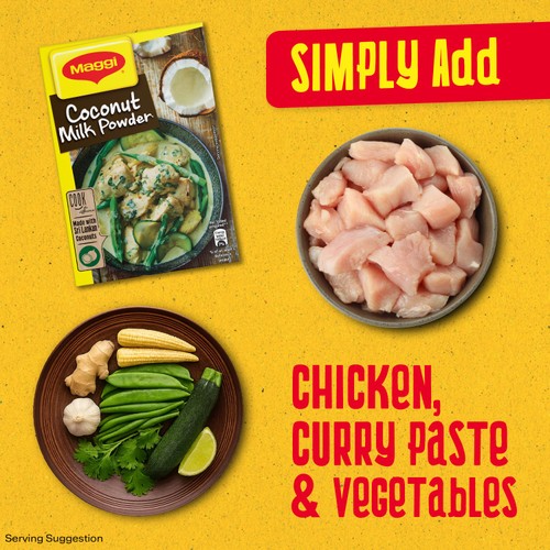 Maggi Coconut Milk Powder Mix 150g thumbnail 4