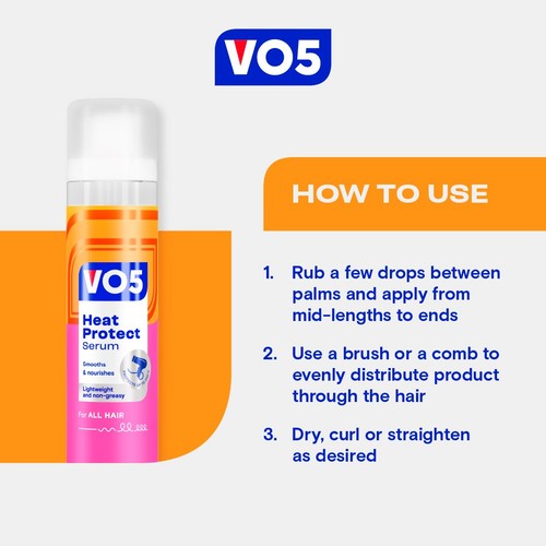 VO5 Heat Protect Serum 50ml thumbnail 2