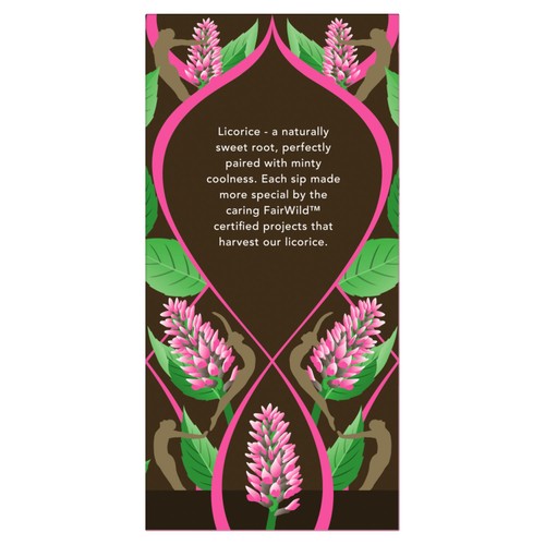 Pukka Peppermint & Licorice Organic Fair Herbal Tea 20 Sachets thumbnail 2