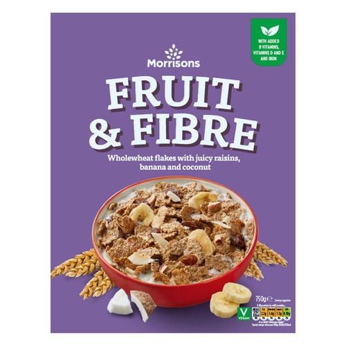 Morrisons Fruit & Fibre 750g