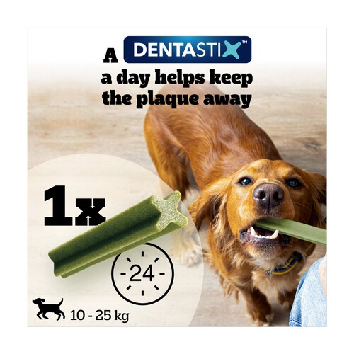 Pedigree Dentastix Fresh Adult Medium Dog Treats 28 x Dental Sticks thumbnail 2