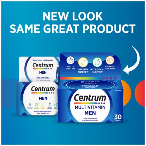 Centrum Men Multivitamins & Mineral Supplement Tablets thumbnail 2
