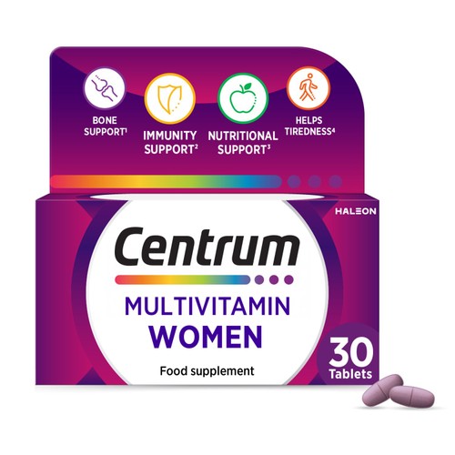Centrum Women Multivitamins & Minerals Supplement Tablets