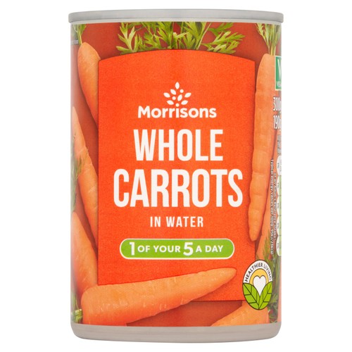 Morrisons Whole Carrots (300g)