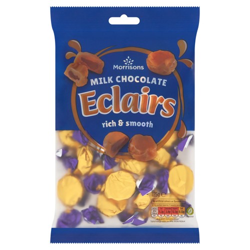 Morrisons Chocolate Eclairs 185g