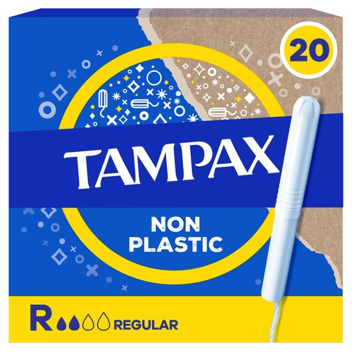 Tampax Regular Tampons with Cardboard Applicator 20 pack