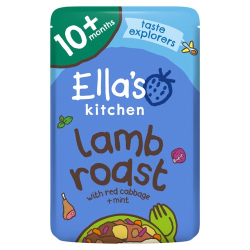 Ella's Kitchen Organic Lamb Roast Dinner Baby Food Pouch 10+ Months 190g thumbnail 2